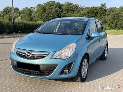 Opel Corsa 1.3 CDTI 95KM 2012r, Alufelgi, Klimatyzacja, Bezwypadkowy