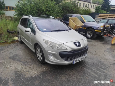 Peugeot 308 kombi klimatyzacja panoramiczny dach 1.6 benz