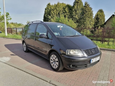 VW Sharan 4x4 1.9 tdi-6 biegów - Climatronic - Skóra - HAK -