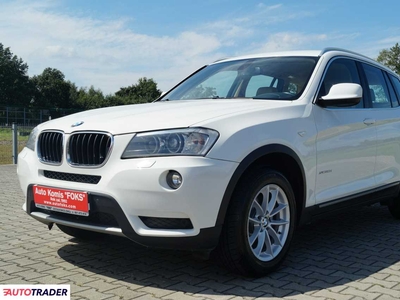 BMW X3 2.0 diesel 184 KM 2010r. (Goczałkowice-Zdrój)