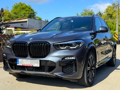 BMW X5 G05 1WŁ ASO Salon PL FV23% ACC Martwe Pole Pneumatyka CarPlay Harman