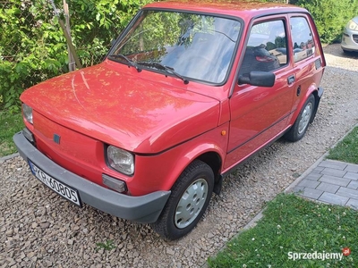 Fiat 126p EL - super stan, mały przebieg, fabryczny lakier