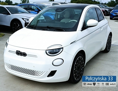 Fiat 500 BEV | 118 KM | La Prima | 3+1 | Biały Ice |2024