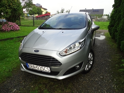 Ford Fiesta VIII 1.0 100KM Titanium Navi, Klimatronik, Piękna Jak Nowa