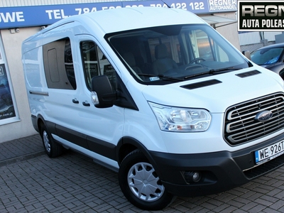 Ford Transit VIII 7-osobowy FV23% SalonPL L3H2 Parktronic Tempomat Gwarancja