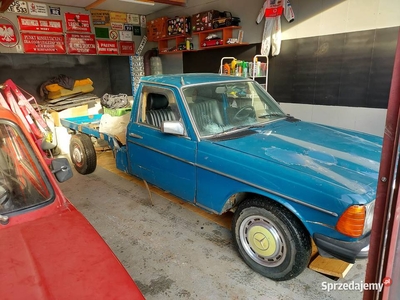 MERCEDES-BENZ W123 2.0D PICKUP 1979 Rok Zarejestrowany Projekt