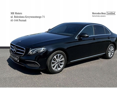 Mercedes Klasa E W213 Limuzyna 2.0 220d 194KM 2019