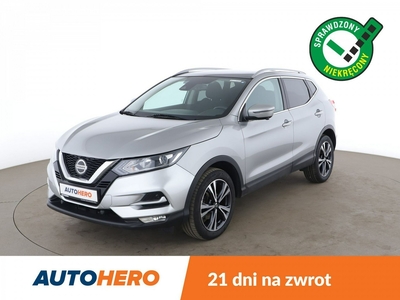 Nissan Qashqai II Hak holowniczy, multifunkcja, nawigacja, zestaw głośnomówiący