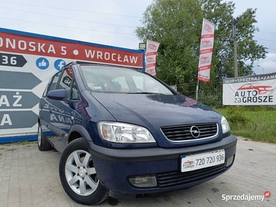 Opel Zafira 1.8 Benzyna//7- Osobowy / Klima / Hak / Zadbany / Zamiana