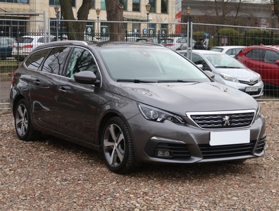 Peugeot 308 II , Salon Polska, Serwis ASO, Skóra, Navi, Klimatronic,