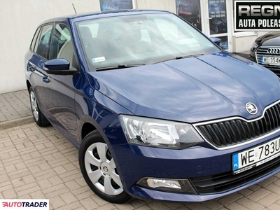 Skoda Fabia 1.0 benzyna 75 KM 2018r. (Sokołów)