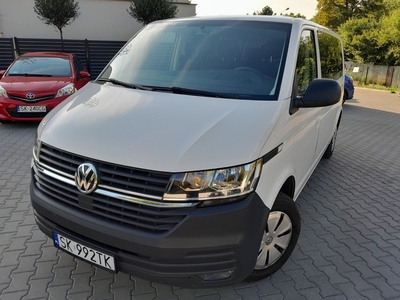 Volkswagen Transporter T6 2.0 TDi 150KM 9 0SÓB LONG DŁUGI KRAJOWY PO LIFCIE KLIMA