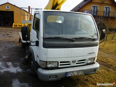 Nissan Cabstar Podnośnik koszowy teleskopowy 21 m zwyżka