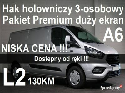 Ford Transit Custom Automat 130KM Kamera Pakiet Premium Hak…