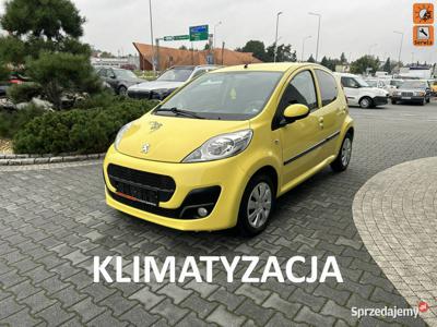 Peugeot 107 klimatyzacja, centralny zamek, wspomaganie kier…