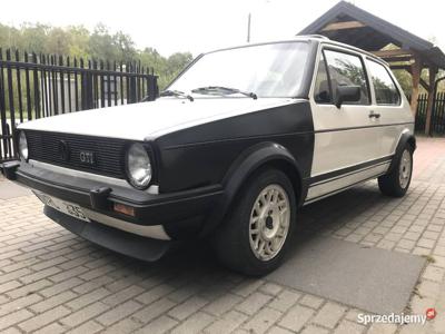 Volkswagen GOLF / 1981 / MKI / GTI / 1.6