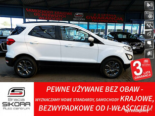 Ford EcoSport MOC 125KM Led+Parktronic+ESP 3LATA GWARANCJI I-wł Kraj Bezwy…