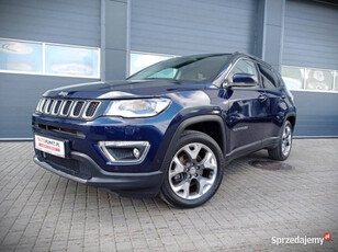 Jeep Compass, 2019r. 140KM * FV23% * Cz. skórzane + podgrz. fotele * Podgr…