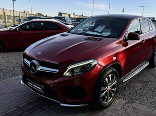 Mercedes GLE 350 Coupé AMG 4-Matic skóry pikowane Navi kamera panorama zam…