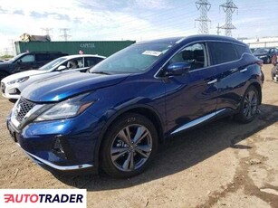 Nissan Murano 3.0 benzyna 2022r. (ELGIN)