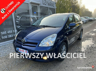 Toyota Corolla Verso 1.8 7osób Climatronic ALu El szyby Tempomat Ks Serw B…