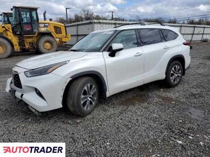 Toyota Highlander 3.0 benzyna 2022r. (HILLSBOROUGH)