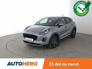 Ford Puma II 125KM, full LED, navi, klima, aktywny tempomat, kamera i czujniki pa