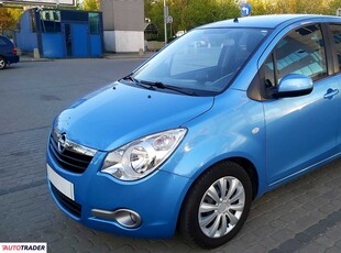 Opel Agila 1.2 benzyna 94 KM 2011r. (Warszawa)