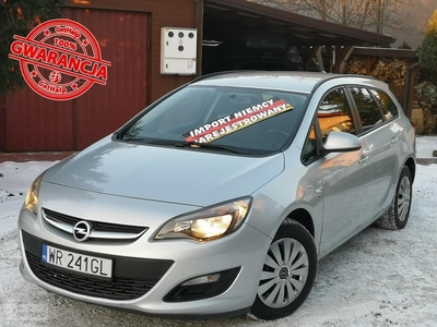 Opel Astra J 1.4B, 2013r Po Liftignu, Active, Przebieg Tylko 110tyś km, Z Niemiec