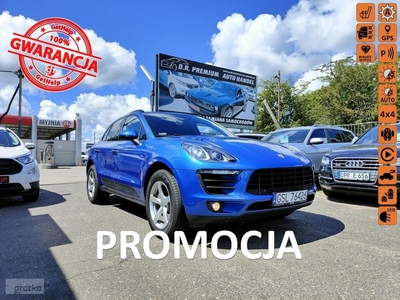 Porsche Macan 2.0 TURBO 240 KM, Automat, Kamera, Bluetooth, Navi, Skóra, LED, FULL