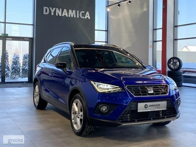 SEAT Arona FR 1.0TSI 110KM DSG 2021 r., salon PL, I wł., f. VAT