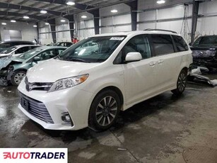 Toyota Sienna 3.0 benzyna 2020r. (HAM LAKE)