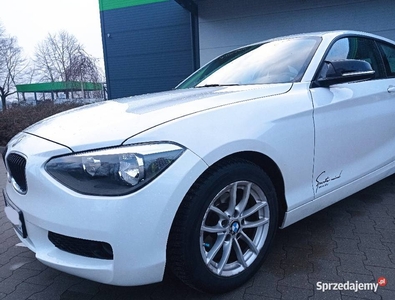 BMW 1 Zadbana Modna Biel 1.6 Benz , możliwa Zamiana