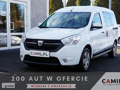 Dacia Dokker 1.5DCi, 5-osobowa, polski salon, rok gwarancji, eksport bez vat,