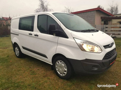 Ford Transit Custom 2,2Tdci 125KM L1H1 Klima Hak Regał 2x P…