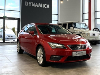 SEAT Leon III -Xcellence 1.5TSI 130KM M6 2019 r., salon PL, I wł., f-a VAT