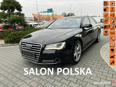 Audi A8 podgrz. kier + fotele, masaż, BALAO, went. fot., ro…