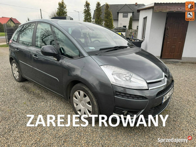 Citroen C4 Picasso zarejestrowany, klima, gwarancja, gaz LP…