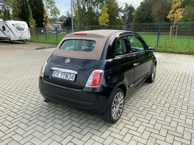 Fiat 500 Cabrio bogata wersja stan wzorowy lounge