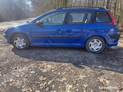 Peugeot 206sw 1.4 bezynka 2002r klima