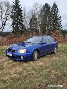 Subaru impreza 2.0 + LPG/Zamiana