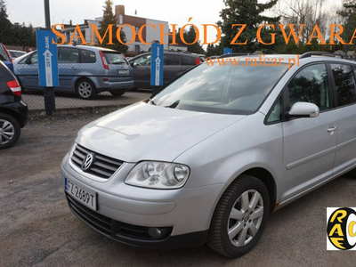 Volkswagen Touran rodzinne auto . Gwarancja I (2003-2010)