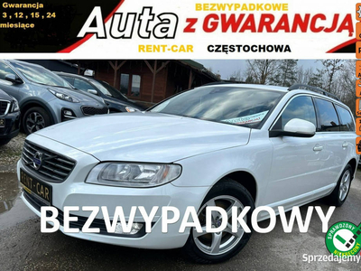 Volvo V70 2.0D Automat OPŁACONY Bezwypadkowy Skóra*Serwis G…