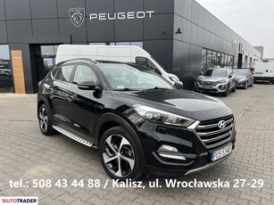 Hyundai Tucson 1.7 diesel 141 KM 2017r. (Ostrów Wielkopolski)