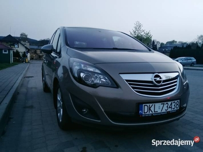 Opel Meriva 1.4 T benzyna 120km zadbany,czujniki parkowania,