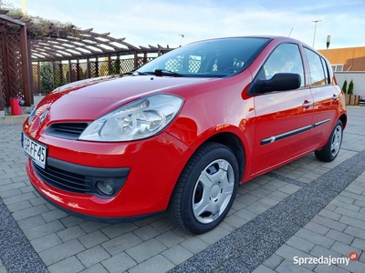 Renault Clio 2008, 1.2 75 KM, salon PL, przebieg 144.700 km