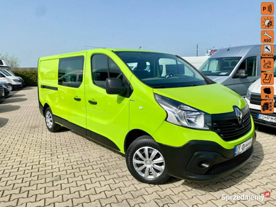 Renault Trafic SALON PL / 6-OSÓB - DOKA / DŁUGI /2 x boczne drzwi / KLIMA …