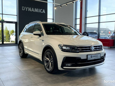 Volkswagen Tiguan R-Line 1.4TSI 150KM DSG 2017 r., salon PL, f-a VAT, 12 m…