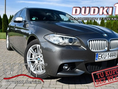 BMW SERIA 5 VI (F07/F10/F11) BMW SERIA 5 3,0 X-Drive Automat,Serwis,Skóry,Klimatr 2 str.M-Pakiet,Navi Duża.OK