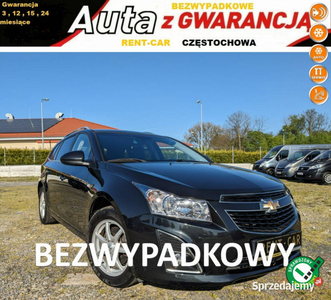 Chevrolet Cruze Opłacony Bezwypadkowy 139 tkm-Serwis Skóra Klimatronik*GWA…